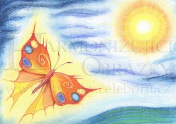 Přáníčko: Zlatá sluneční bytost