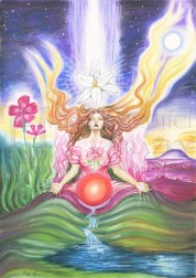 Přáníčko: Žena - pramen života