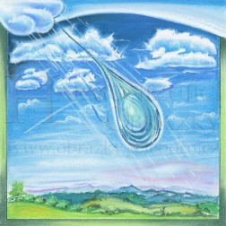 Mráček nad krajinou